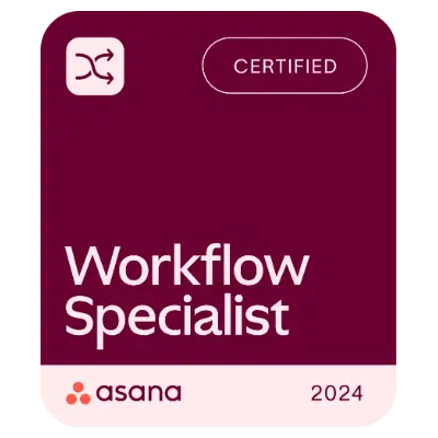Anna Papiernik - Asana Workflow Specialist Badge